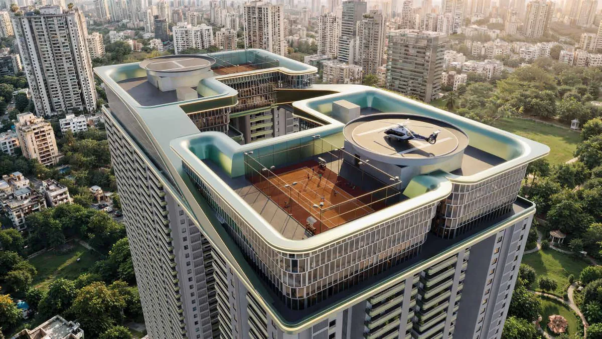 Raghava Nova sky amenity deck Raghava Nova sky amenity deck